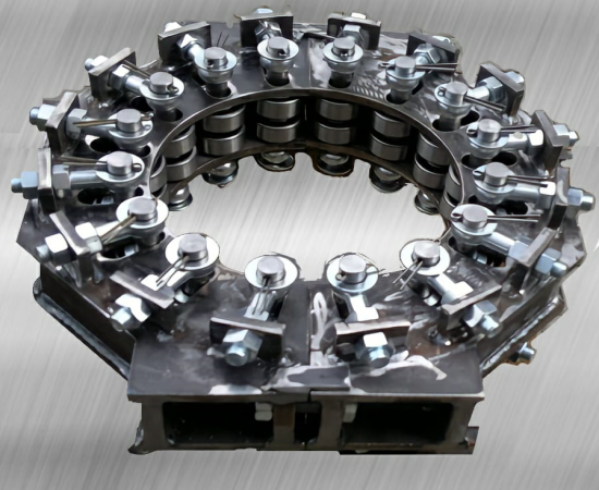 Patent zur Herstellung von Großdrehlagern mit Standard-Komponenten